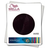 Vopsea Permanenta - Wella Professionals Koleston Perfect nuanta 44/65 castaniu mediu intens violet mahon
